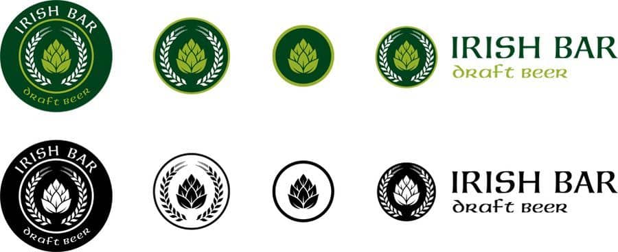 korporatīvais stils logo korporatīvais stils logo